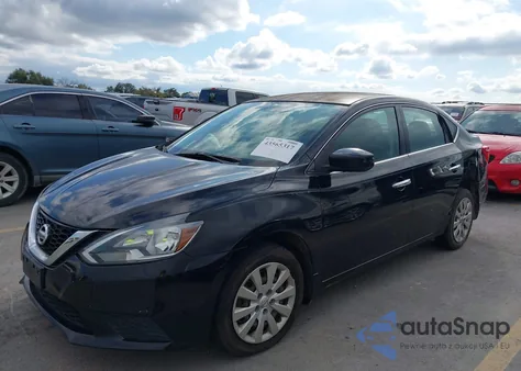 2016 Nissan Sentra S z USA, uszkodzony, nr VIN 3N1AB7AP1GY302564
